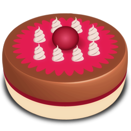 巧克力蛋糕图标 图标 素材库 资料库